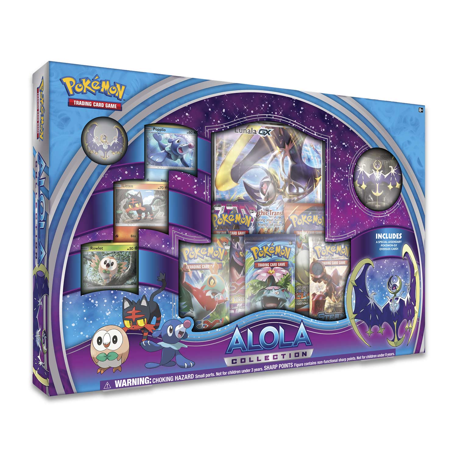 Pokemon Lunala GX Challenge newest Box